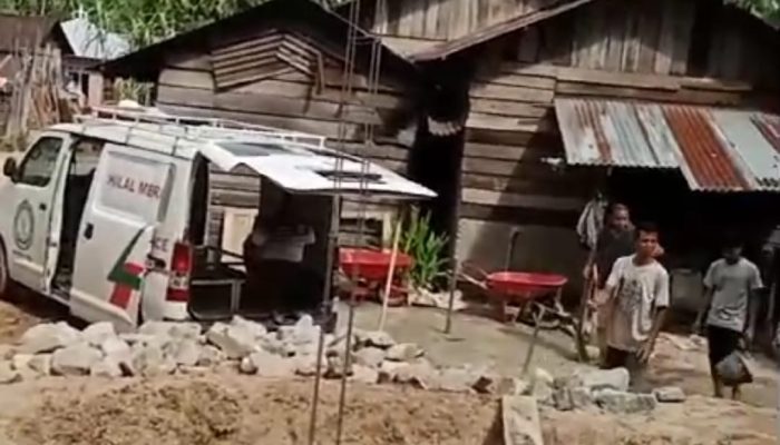 Alhamdulillah! Relawan HILMI-FPI Sumatera Utara Laksanakan Bakti Sosial di Desa Kota Tua Tapanuli Selatan