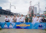 Gunakan APBD Kota Medan, Molor 15 Hari Akhirnya Underpass Jalan HM Yamin Diresmikan