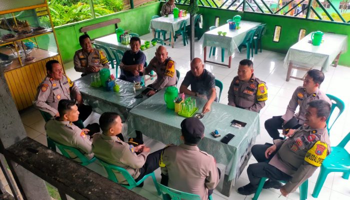 Kapolres Pakpak Bharat AKBP Oloan Siahaan Gelar Coffee Morning bersama PJU
