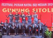 BRI Voice Gunungsitoli Raih Juara Harapan 1 Festival Pujian Natal BRI Medan 2024
