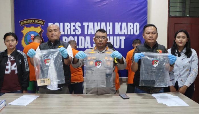 Polres Tanah Karo Ungkap Kasus Perdagangan Anak, Empat Tersangka Diciduk