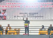 Pangdam I/BB Tutup Kejuaraan Taekwondo Sabuk Hitam Nusantara Piala Pangdam I/BB
