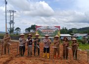 Polres Sibolga Dukung Swasembada Pangan, Tanam Jagung Serentak di Bukit Panomboman