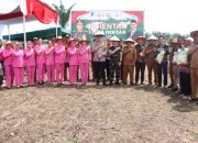 Polres Binjai Dukung Program Ketahanan Pangan dengan Penanaman Jagung