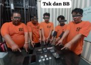 Polres Tanah Karo Ungkap Kasus Peredaran Narkotika, Amankan 6 Tersangka dan 4 Pengguna
