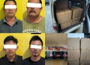 Polres Labusel Bongkar Sindikat Rokok Pita Cukai Palsu, Empat Pelaku Ditangkap