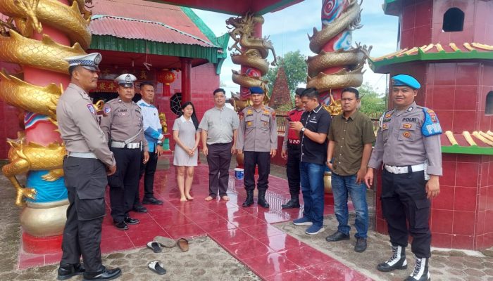 Polres Serdang Bedagai Laksanakan Patroli Skala Besar untuk Pengamanan Tahun Baru Imlek 2576 Kongzili
