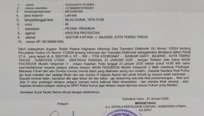 Pembina Ponpes Asbabul Rahmah Dilaporkan ke Polda Sumut, Umat Islam Bereaksi