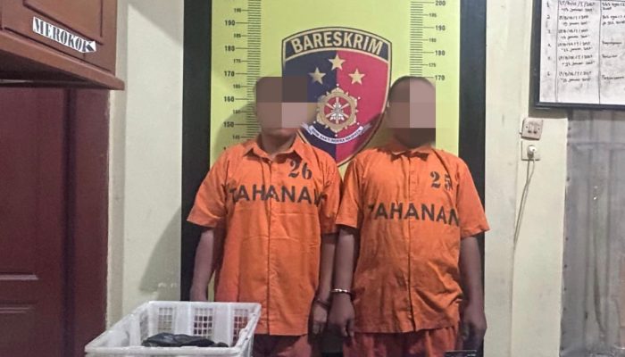 Polsek Sibolga Selatan Ungkap Kasus Pembobolan Rumah, Dua Pelaku Diamankan