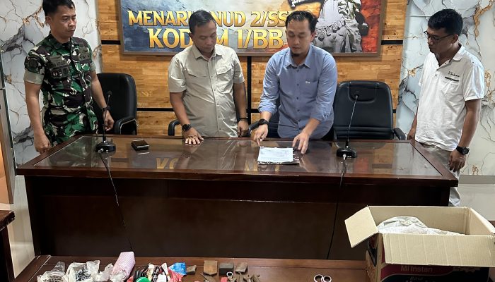 Kodam I/BB Selesaikan Permasalahan dan Serahkan Barang Bukti ke Kepolisian