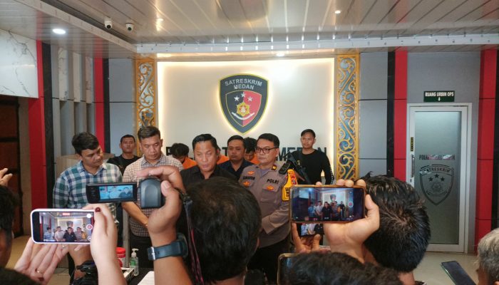 Unit Resmob Polrestabes Medan Ungkap Kasus Curanmor, Tiga Tersangka Diciduk