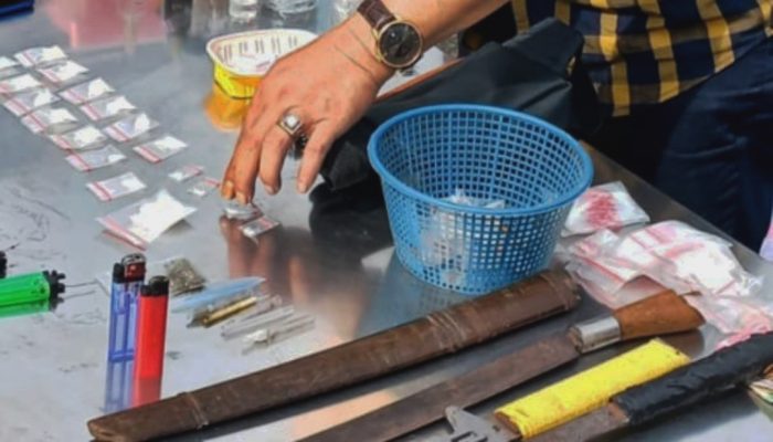 Penggerebekan Barak Narkoba di Kampung Glugur Hong oleh Personel Pomdam I/BB: 11 Orang Diamankan