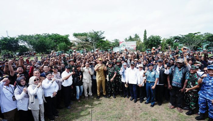 Hidup Merauke! Mentan Kagum Semangat Petani Timur Indonesia