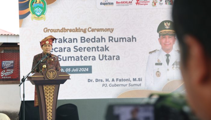 Percepat Realisasi Program Tiga Juta Rumah, Pj Gubernur Fatoni Minta Hal Ini pada Bupati dan Walikota