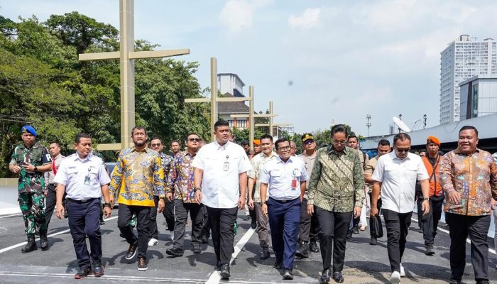 Overpass Rusak Akibat Keriuhan Malam Tahun Baru, Bobby Nasution Minta Warga Jaga Fasum