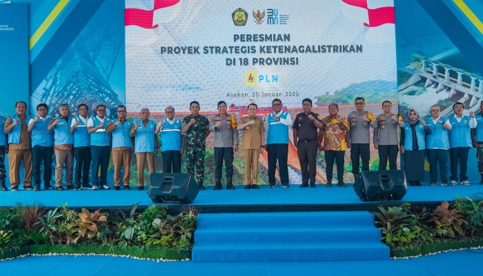 Presiden Prabowo Subianto Resmikan PLTA Asahan 3