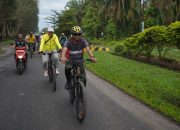 Bupati Asahan Gowes Bareng Dengan OPD