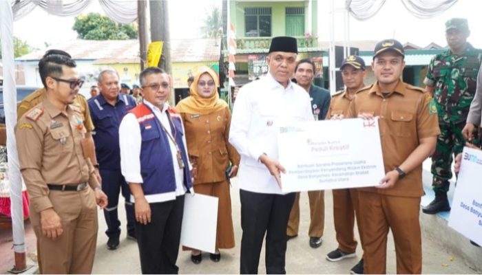 Pj Bupati Langkat Resmi Buka Kick-Off Program Penanganan Kemiskinan Ekstrem dan Stunting