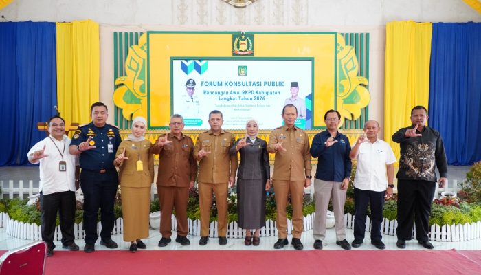 Pj Bupati Langkat Dorong Sinergi Pembangunan dalam Konsultasi Publik RKPD 2026