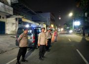 Polsek Medan Barat Gelar Patroli untuk Cegah Kejahatan di Malam Hari
