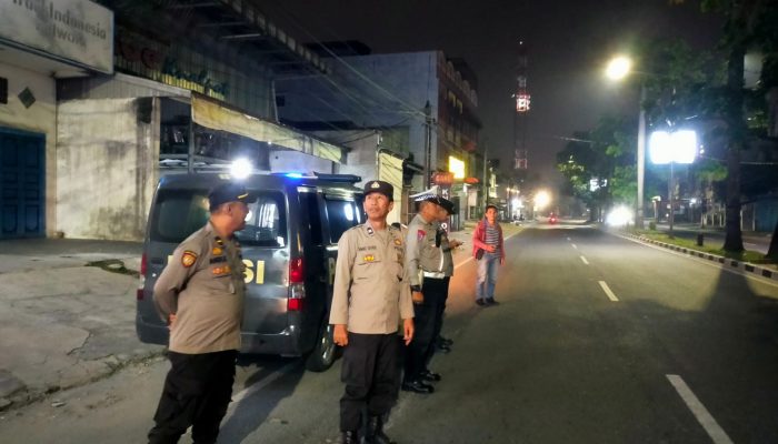 Polsek Medan Barat Gelar Patroli untuk Cegah Kejahatan di Malam Hari