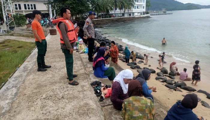 Patroli Laut Polres Sibolga, Pengamanan dan Pesan Kamtibmas di Objek Wisata Pelabuhan Lama
