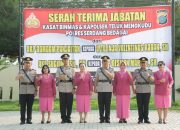 Polres Serdang Bedagai Gelar Upacara Sertijab, Kapolsek Teluk Mengkudu Dijabat AKP Desman Manalu, SH