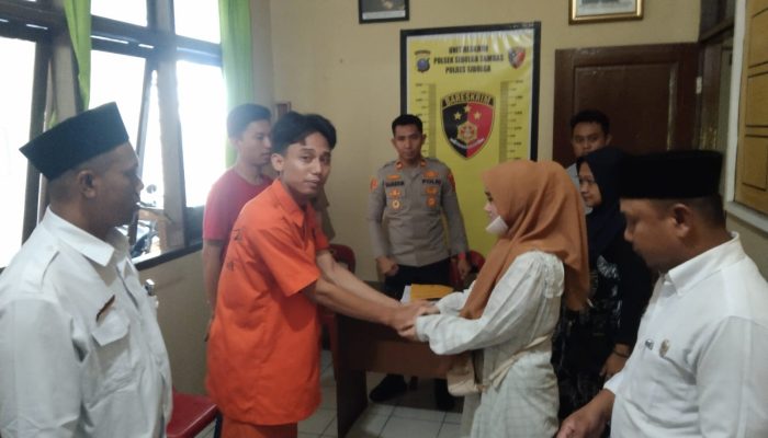 Polsek Sibolga Sambas Selesaikan Kasus Penganiayaan dengan Restorative Justice