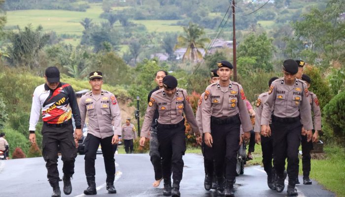 Polres Pakpak Bharat Sambut Kedatangan 10 Personel Bintara Remaja dari Polda Sumut