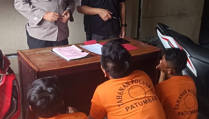 Team URC Unit Reskrim Polsek Patumbak Ringkus Pelaku Curanmor