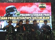 Kasdam I/BB Tutup Latihan Proglatsiapops Satgas Pamtas RI-PNG Mobile Yonif 100/PS TA 2025 di Toba