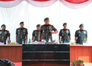 Pangdam I/BB Beri Motivasi Prajurit Yonif 100/PS Jelang Penugasan ke Papua