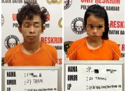 Pinjam Sepeda Motor, Eh… Malah Dilarikan, Cowok Ini Nyanyi, Kekasihnya Ikut Ditangkap