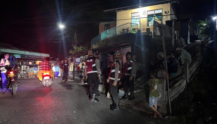 Polres Sibolga Laksanakan Patroli Perintis Presisi, Cegah Kejahatan Pasca Pilkada