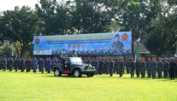 Kodam I/BB Gelar Operasi Gaktib dan Yustisi 2025 untuk Perketat Disiplin Prajurit