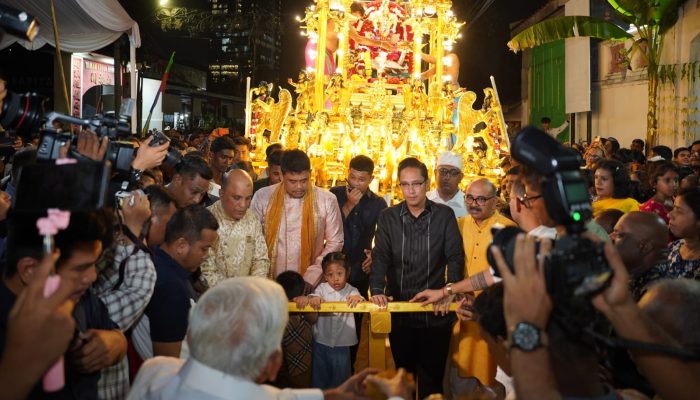 Kolaborasi Pembangunan Hindu Center Terwujud di Thaipusam Medan Street Festival 2025