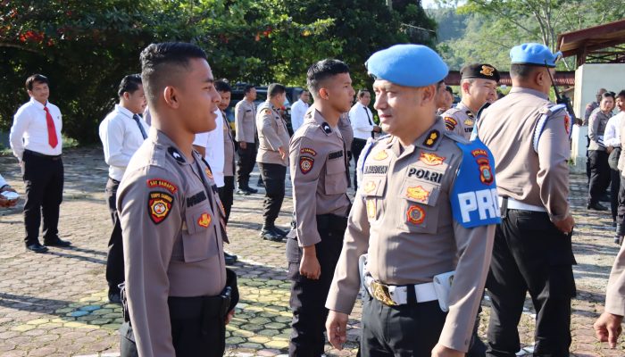 Subbid Provos Bid Propam Polda Sumut Lakukan Gaktiblin di Polres Pakpak Bharat