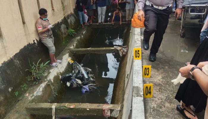 Heboh! Penemuan Mayat Pria di Selokan, Ternyata Akibat Laka Tunggal, Berikut Indentitasnya