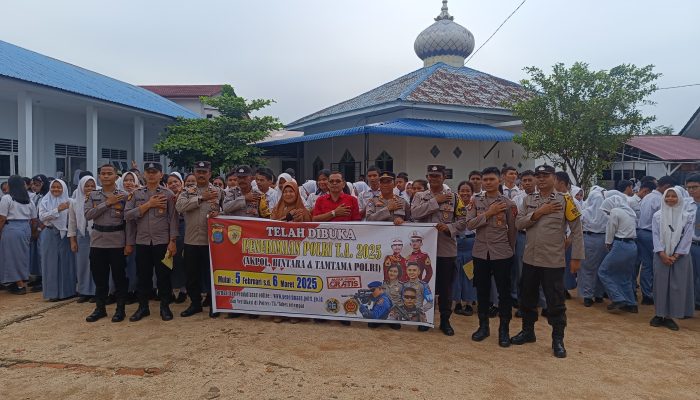 Polres Sibolga Gelar Sosialisasi Penerimaan Polri di SMAN 3 Sibolga