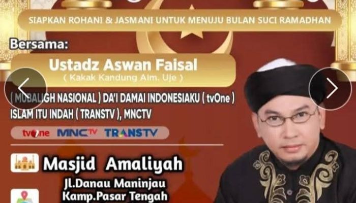 Ustadz Azwan Faisal Tampil di Tebing Tinggi, Hadroh Ponpes Asbabul Rahmah Siap Sambut dengan Sholawat