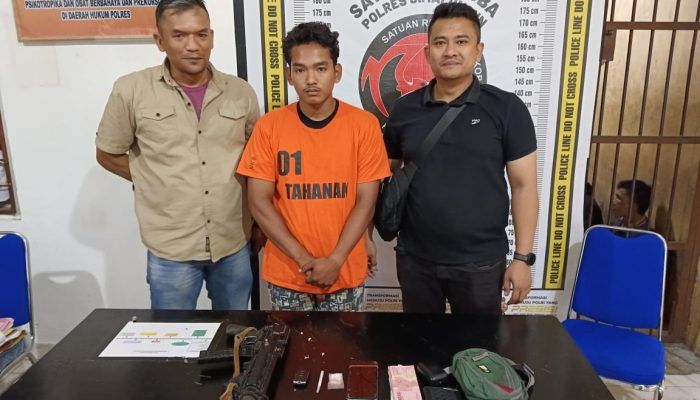 Polsek Bosar Maligas Ungkap Peredaran Narkoba, Amankan Satu Tersangka di Huta VII Pambela