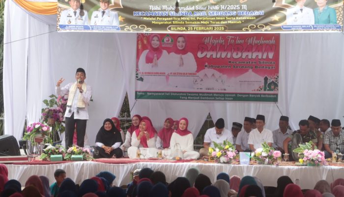Peringati Isra Miraj di Silinda, Wabup Sergai Ajak Umat Perkuat Keimanan
