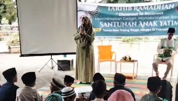 Tarhib Ramadhan 1446 H: Cekri dan Yakesma Tebing Tinggi Gelar Acara Penuh Makna di Taman Bunga