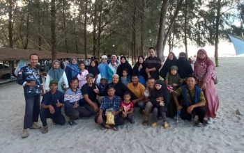 UPA DPC PKS Tebing Syahbandar Gelar Rihlah di Pantai Sri Mersing, Perkuat Ukhuwah Jelang Ramadan