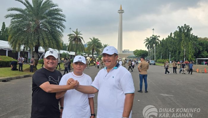Wagubsu Bersama Bupati Dan Wakil Bupati Asahan Terpilih Ikuti Gladi Kotor di Monas