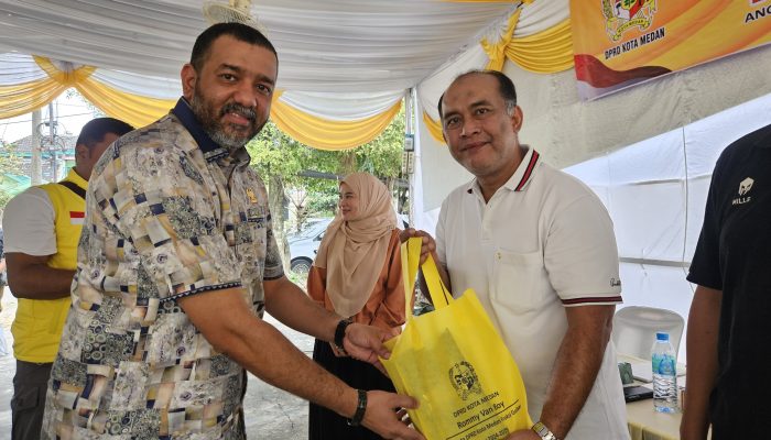 Anggota DPRD Rommy Van Boy Imbau Masyarakat Jaga Kebersihan Kota Medan