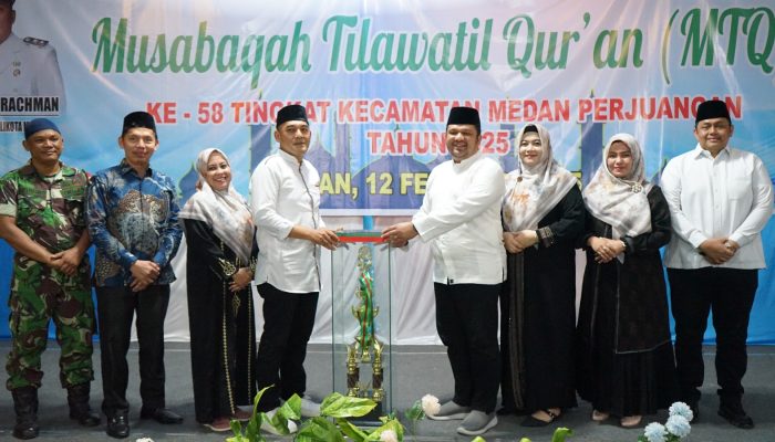 Kelurahan Pandau Hilir Juara Umum MTQN ke 58 tingkat Kecamatan Medan Perjuangan