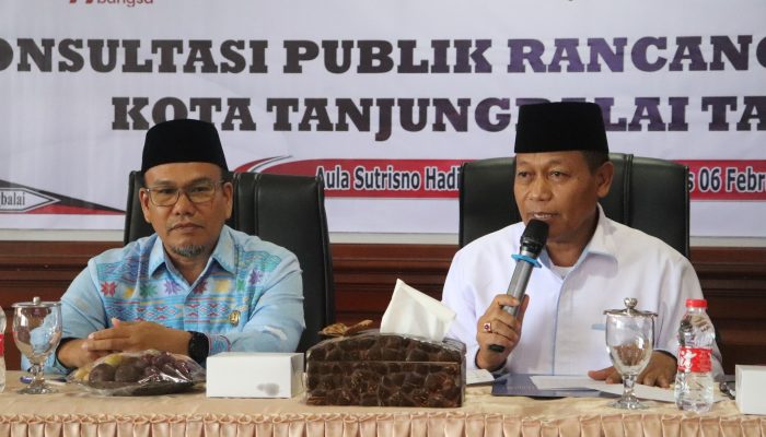 Wali Kota Tanjungbalai Hadiri Konsultasi Publik Rancangan Awal RKPD 2026