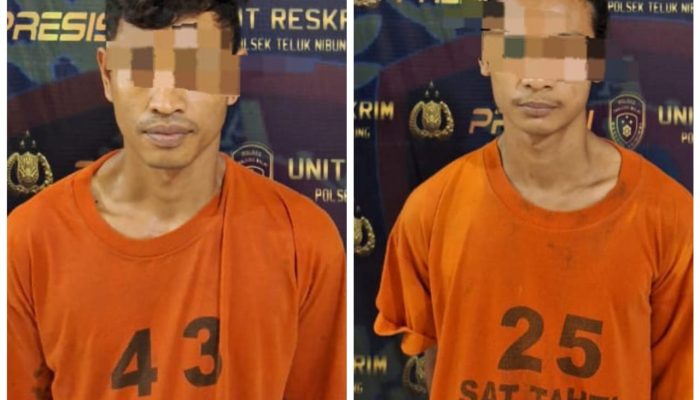 Mencuri Barang Berharga di Kapal KM Sumber Mas, 2 Anak Teluk Nibung Nyangkut