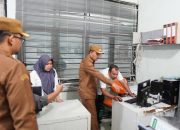 Hari Pertama Kerja Usai Dilantik, Wali Kota dan Wakil Wali Kota Tanjungbalai Sidak Ruangan OPD di Kantor Wali Kota
